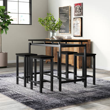 Wrought Studio Denzel 5 Piece Counter Height Dining Set